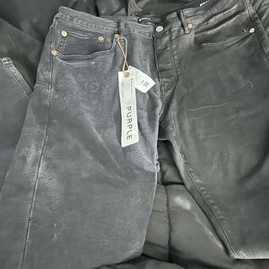 2 tone Purple Jeans Men’s